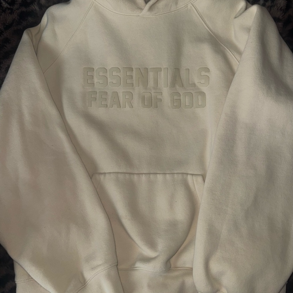 Fear of God Essentials Off-White Hoodie